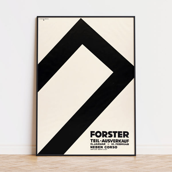Forster Teil-Ausverkauf | 1930