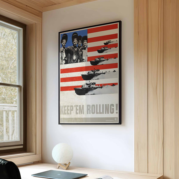 Keep 'Em Rolling! (Naval Power) | 1941