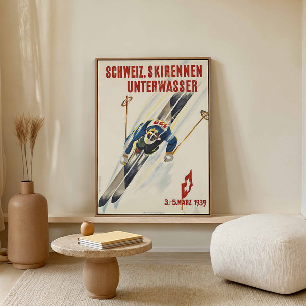 Schweiz Skirennen Unterwasser | 1939