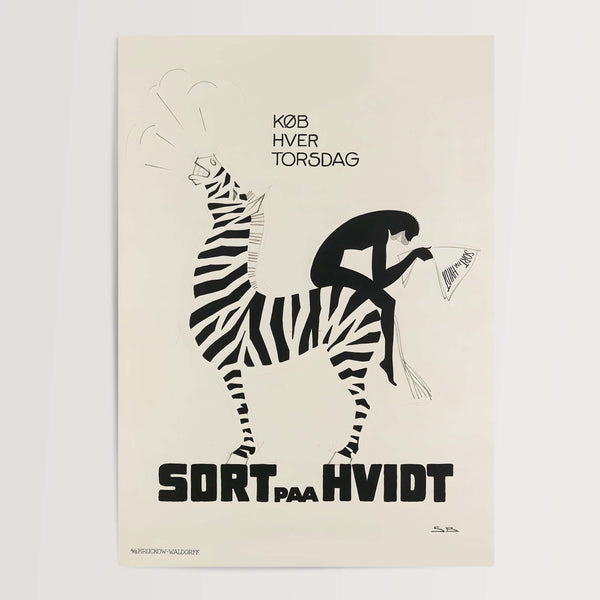 Sort paa Hvidt | 1917
