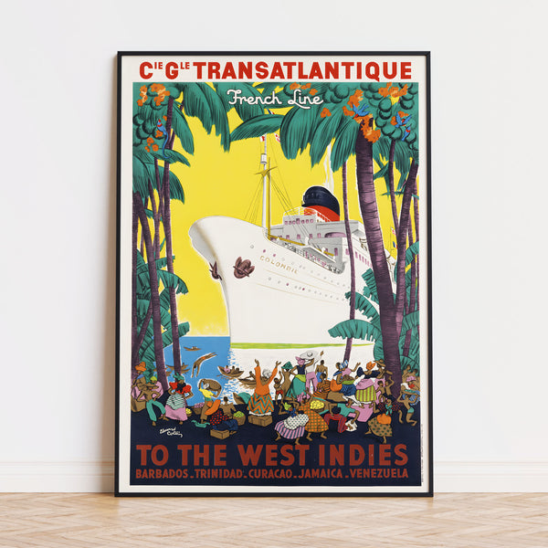 French Line to the West Indies | 1950