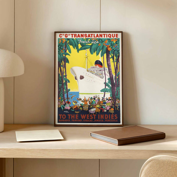 French Line to the West Indies | 1950