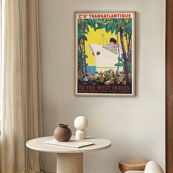 French Line to the West Indies | 1950