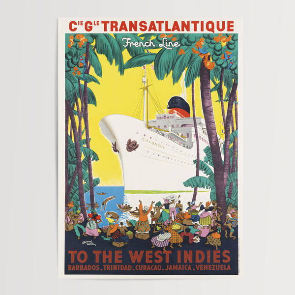 French Line to the West Indies | 1950