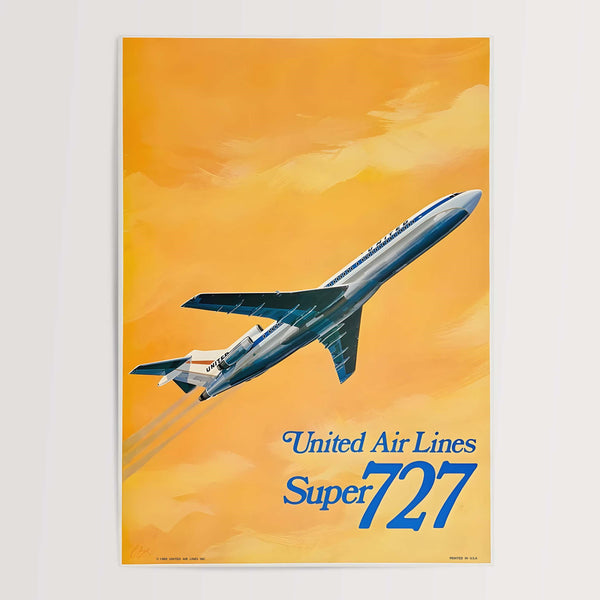 United Air Lines Super 727 | 1969