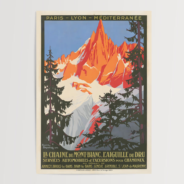 La Chaine du Mont-Blanc | 1925