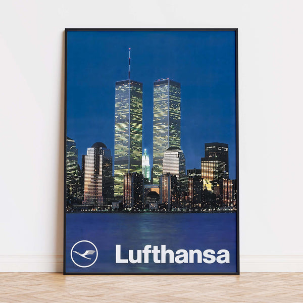 New York Twin Towers, Lufthansa | 1975