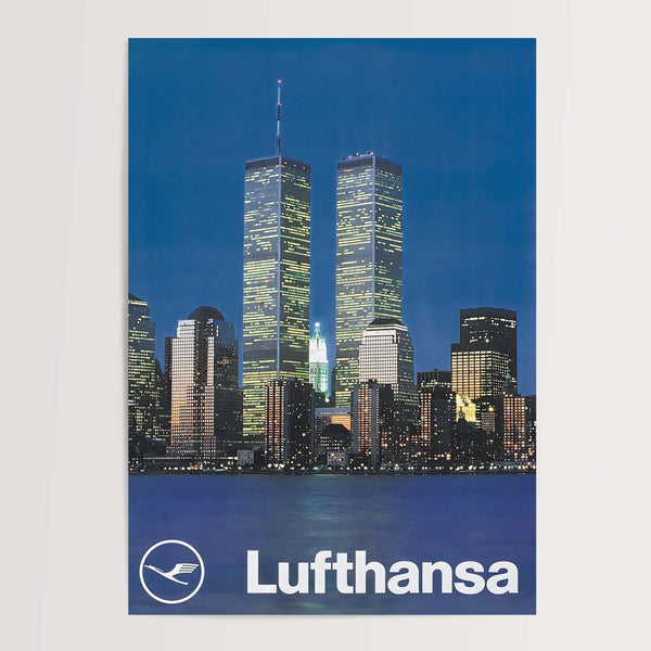 New York Twin Towers, Lufthansa | 1975