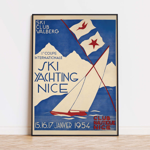 Ski Yachting Nice | 1954