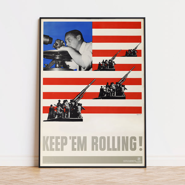Keep 'Em Rolling! (Artillery) | 1941