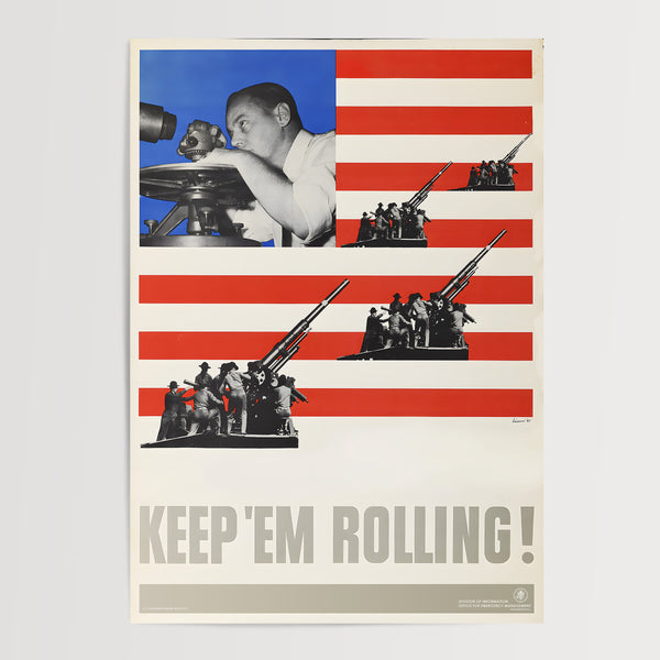Keep 'Em Rolling! (Artillery) | 1941